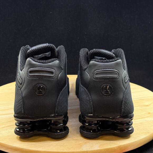 Nike Shox NZ Shoes Triple Black 378341-001 Men\'s Size 10.5 NEW Sneakers